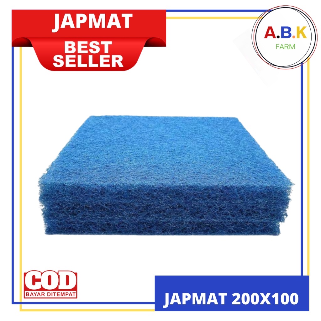 Jual Japmat / Japanese Mat Filter aquarium 200 x 100 cm Shopee Indonesia