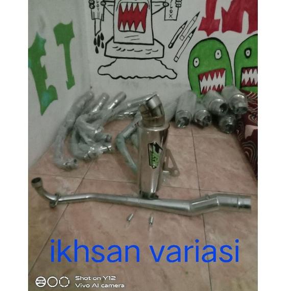 Jual Stock Terupdate MnJ Knalpot Racing JRM for Supra /Vega / Jupiter