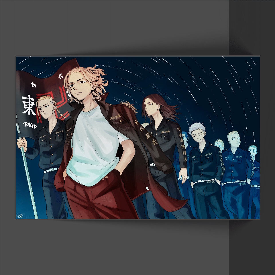 Jual Poster Anime Tokyo Revengers hd Shopee Indonesia