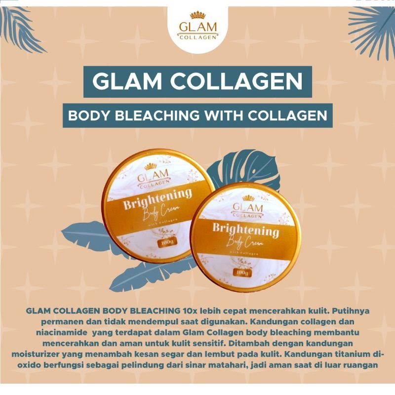 Jual Glam Collagen Body Mask // Scrub // Cream Shopee Indonesia