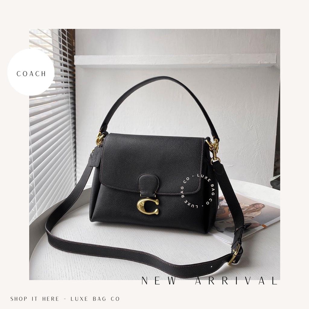 Jual Coach May Shoulder Bag Black 100 ORIGINAL Shopee Indonesia