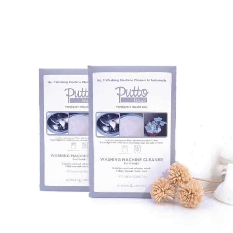 Jual Putto Houzz Washing Machine Cleaner Orange Oil 500g (2pack