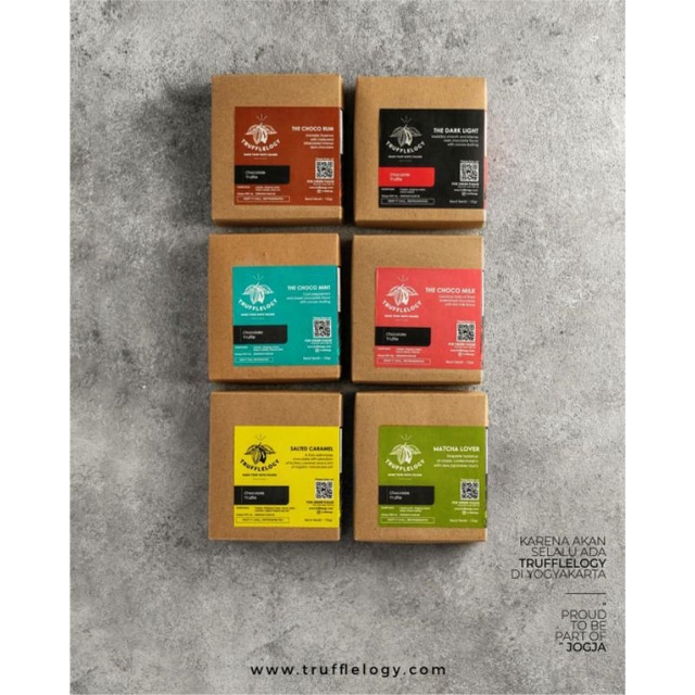 Jual Trufflelogy/Chocolate Jogja/Kekinian/Truffle Chocolate Shopee