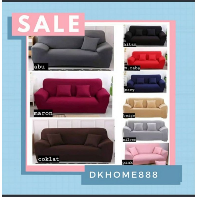 Jual Cover Sofa Bed Sarung Sofa Bed Polos Penutup Sofa Bed Shopee
