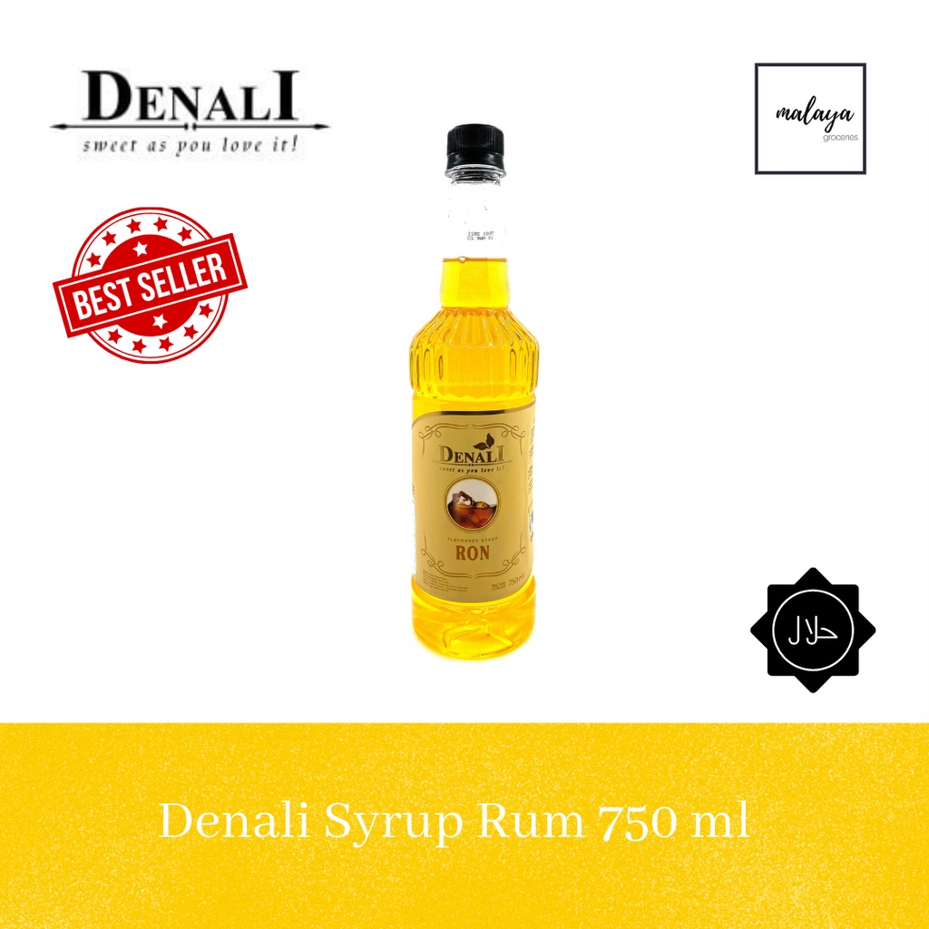 Jual Denali Rum Syrup / Jamaican Rum Syrup / Syrup rasa Rum Shopee