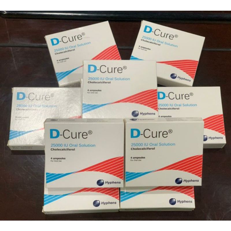 Jual VITAMIN D DCURE 25000 iu Shopee Indonesia
