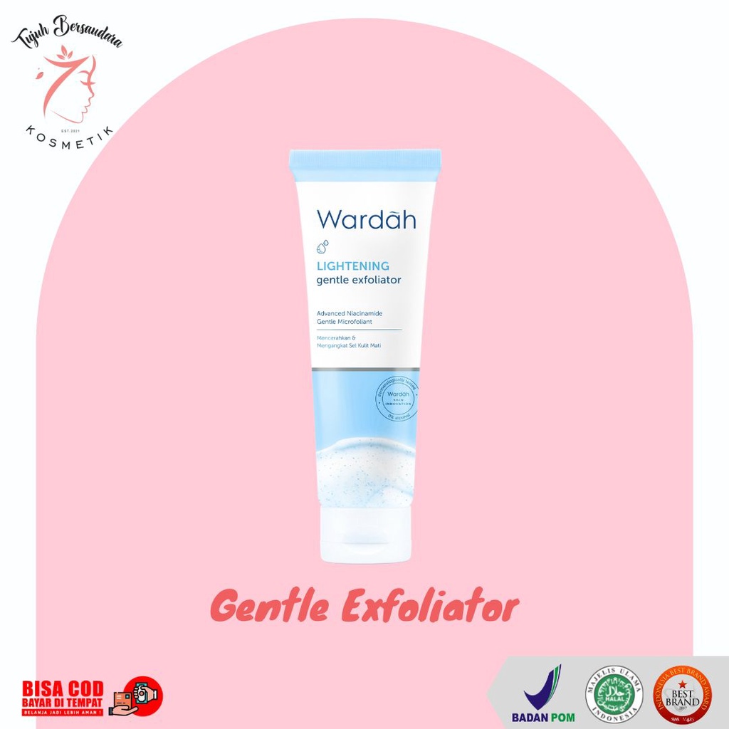 Jual WARDAH LIGHTENING GENTLE EXFOLIATOR 50 ML Shopee Indonesia