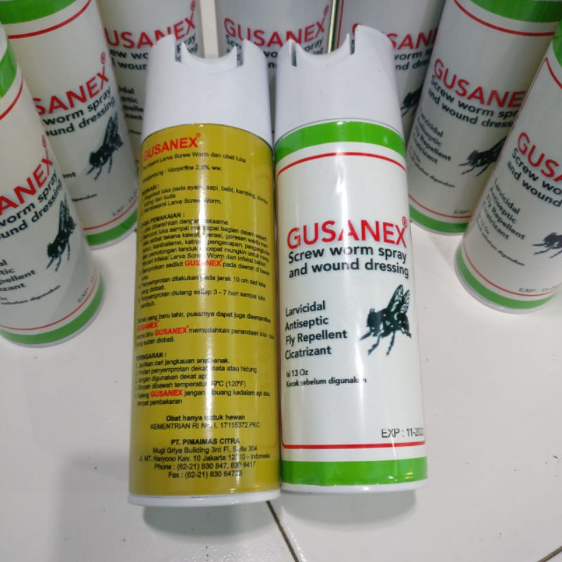 Jual gusanex screw worm spray and wound dressing Shopee Indonesia