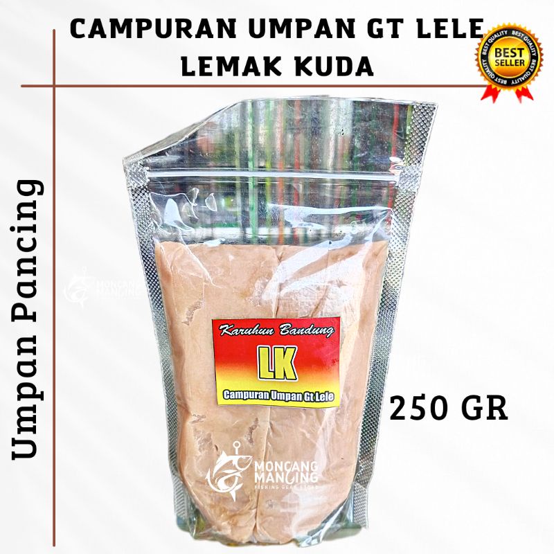 Jual UMPAN CAMPURAN LEMAK KUDA REKOMENDASI GALATAMA LELE ISI 250 GR