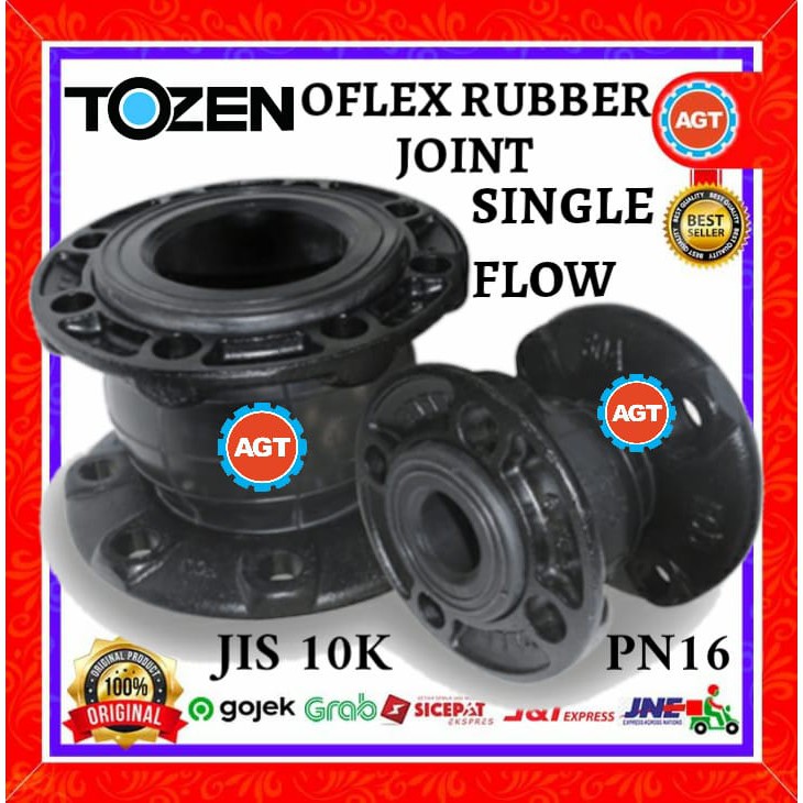 Jual TOZEN FLEXIBLE JOINT RUBBER SINGLEOFLEX SIZE DN200 8 INCHI
