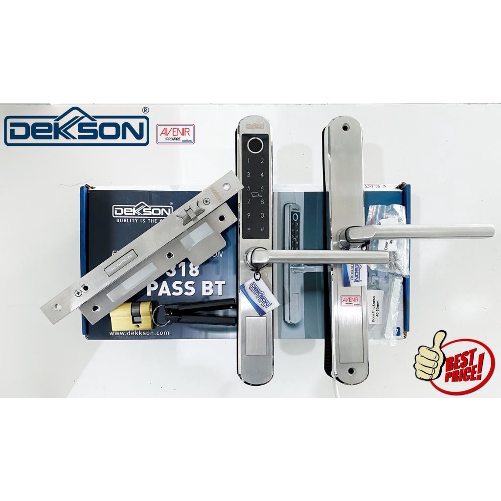Jual Electronic Lock Dekkson ELC 9318 MF A27 Digital Lock Smart Home