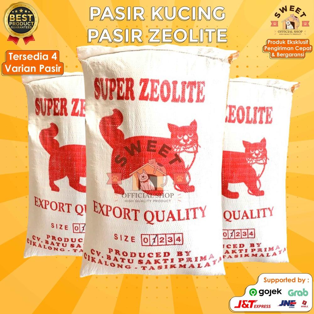 Jual Promo [GrabGojek] Pasir Zeolite Super Cat Litter Zeolite Cat
