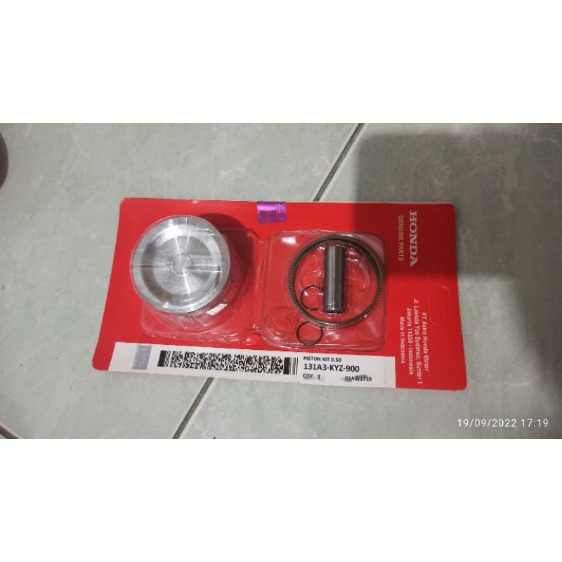 Jual VM_PART, Piston Kit Supra X 125 FI Helm In Os 50 100 Kode Part KYZ Shopee Indonesia