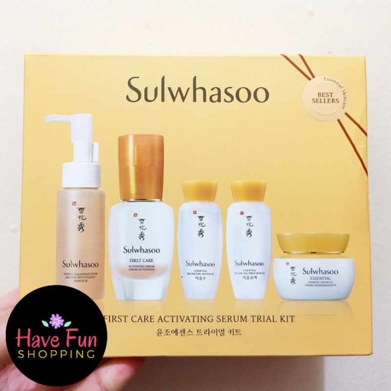 Jual SULWHASOO FIRST CARE ACTIVATING SERUM TRIAL KIT | Shopee Indonesia