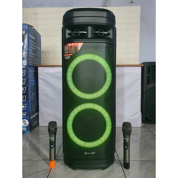 Jual Speaker Aktif Portable Soundbest Transformer 10 Bluetooth Xbass 2