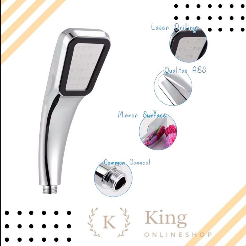 Jual KEPALA SHOWER LUBANG 300 HOLES SUPER KENCANG JET Shopee Indonesia