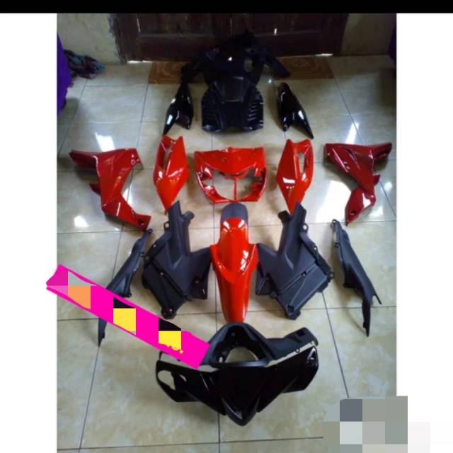 Jual Full body honda Blade lama old merah hitam Shopee Indonesia
