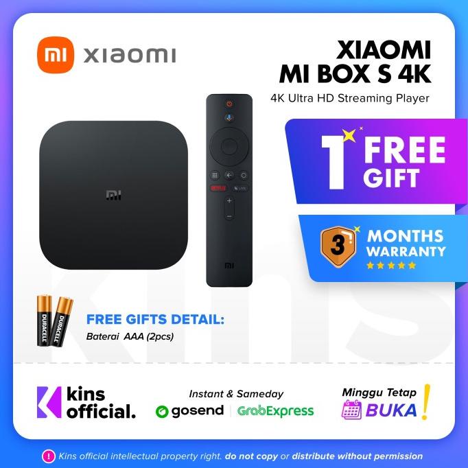 Jual Xiaomi Mi Box S 4K ultra HD International Version MDZ22AB