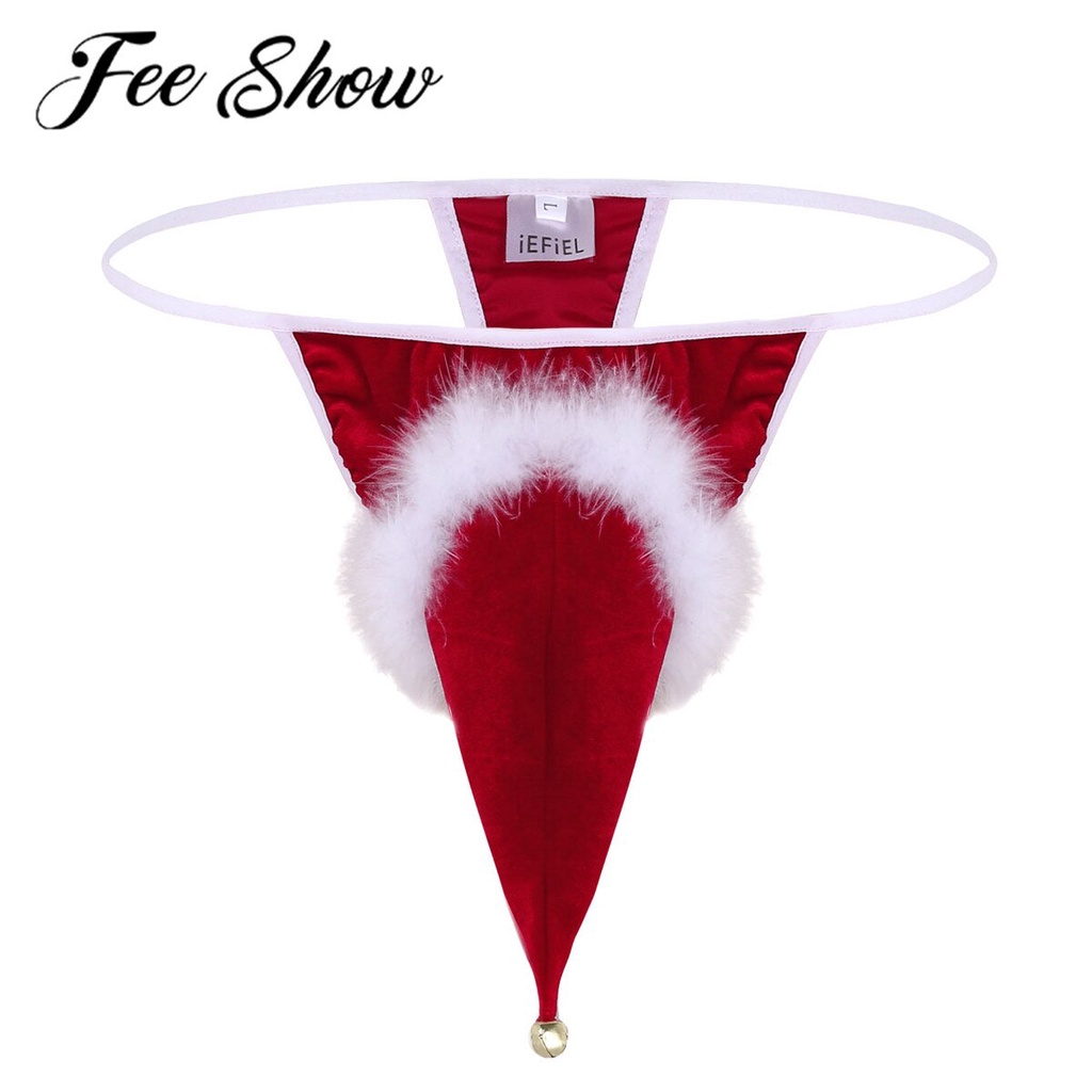 Jual PREORDER Men GString Thong Underwear Christmas Holiday Fancy