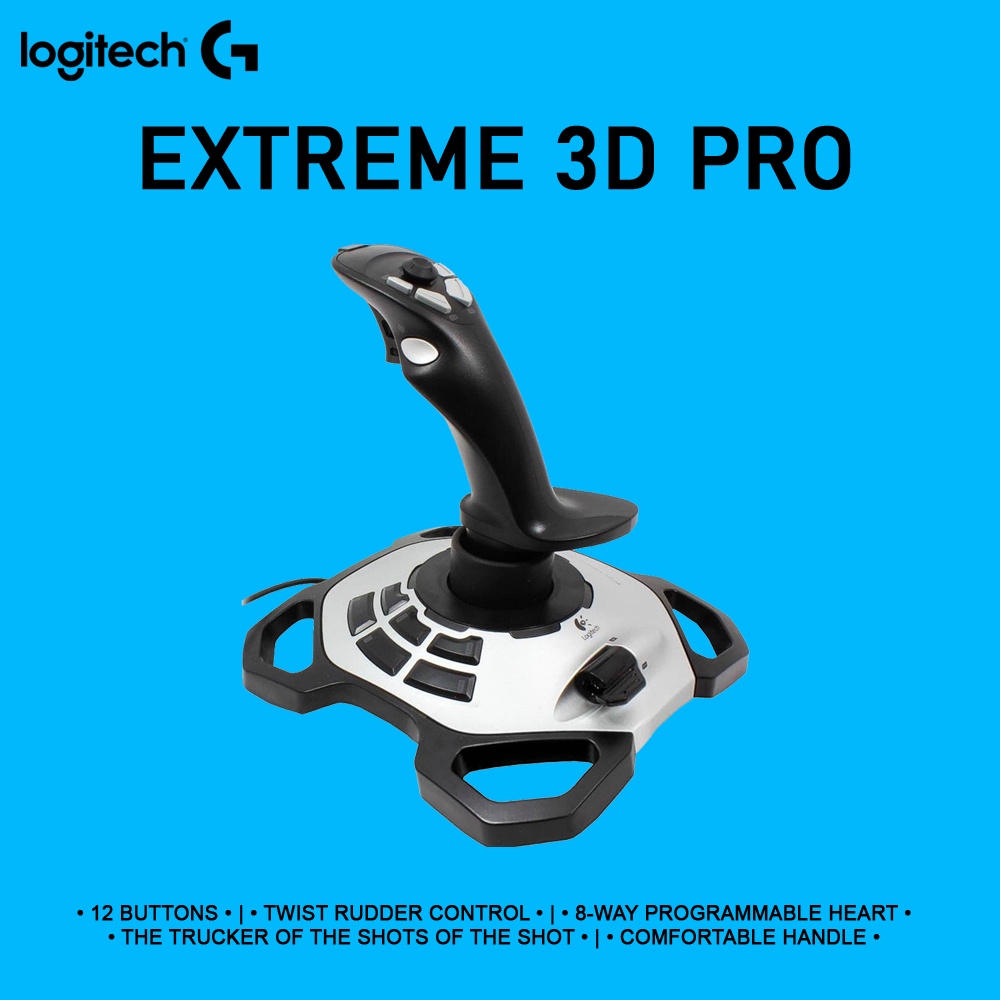 Jual Logitech Extreme 3D Pro Joystick Gaming Shopee Indonesia