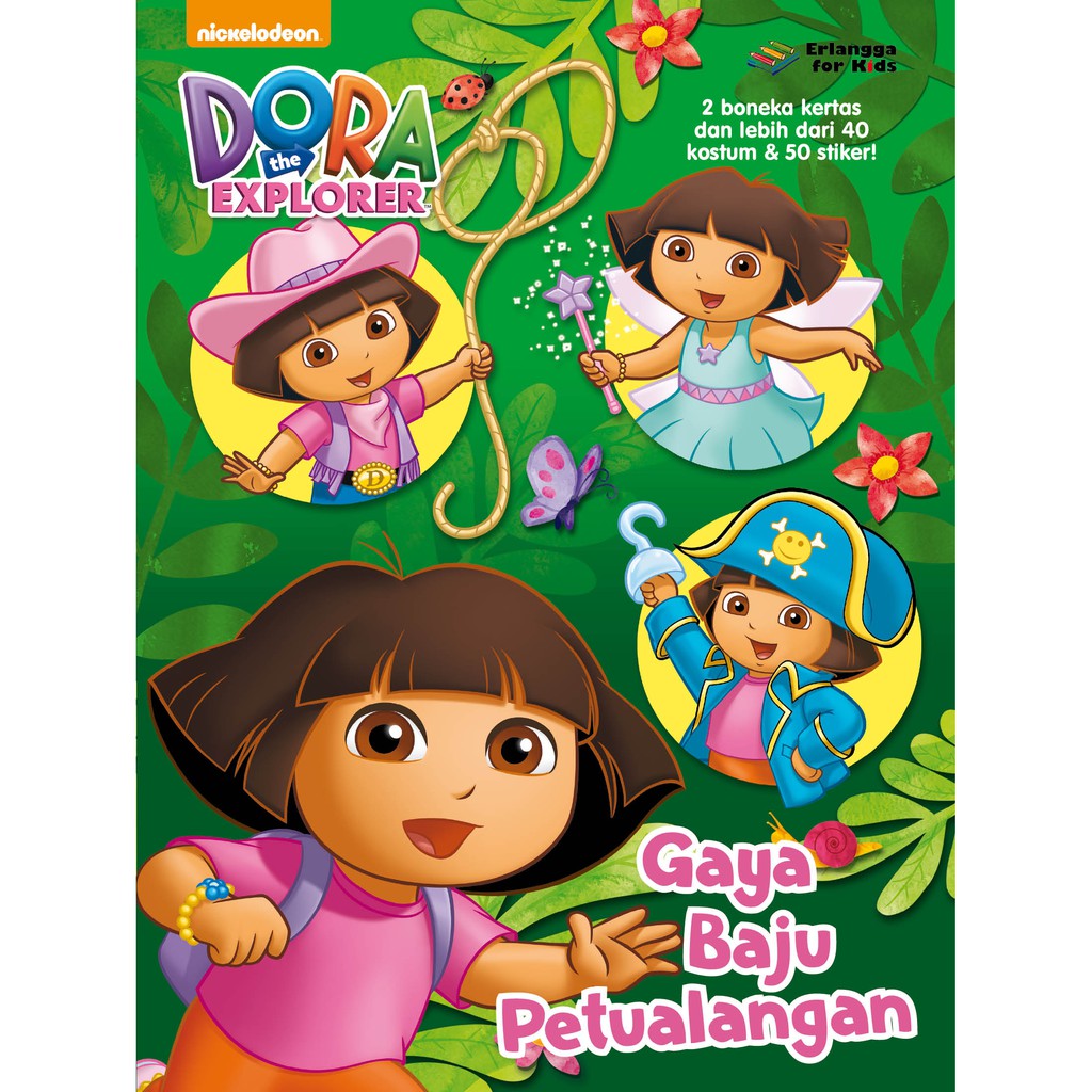 Jual ERLANGGA FOR KIDS - DORA THE EXPLORER: GAYA BAJU PETUALANGAN - HF