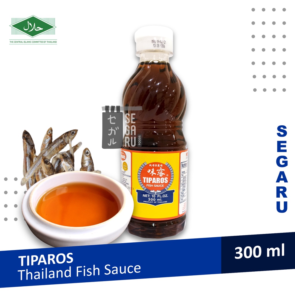 Jual TIPAROS Fish Sauce Kecap Ikan Tiparos Thailand Halal 300ml