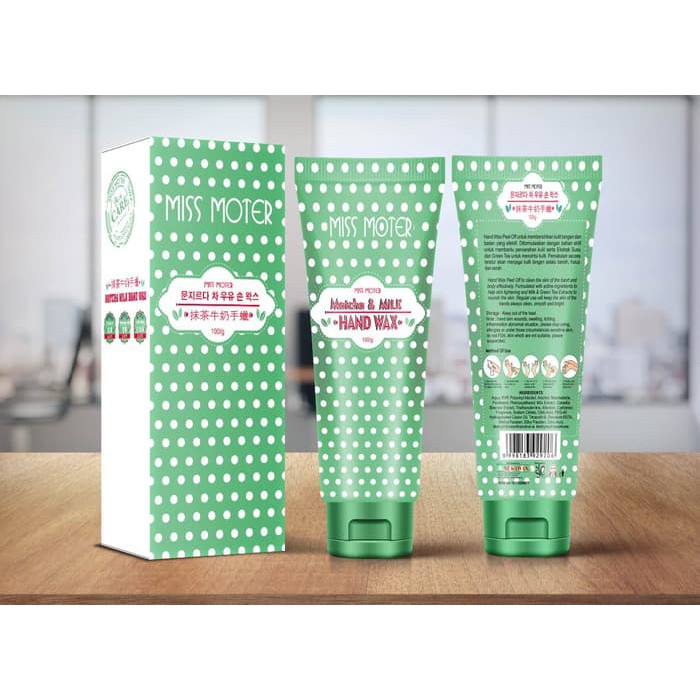 Jual MISS MOTER IJO MATCHA AND MILK HAND WAX bpom Shopee Indonesia
