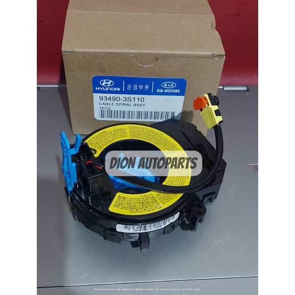 Jual Kabel spiral Klakson All New Rio Grand Avega i20 Clock Spring