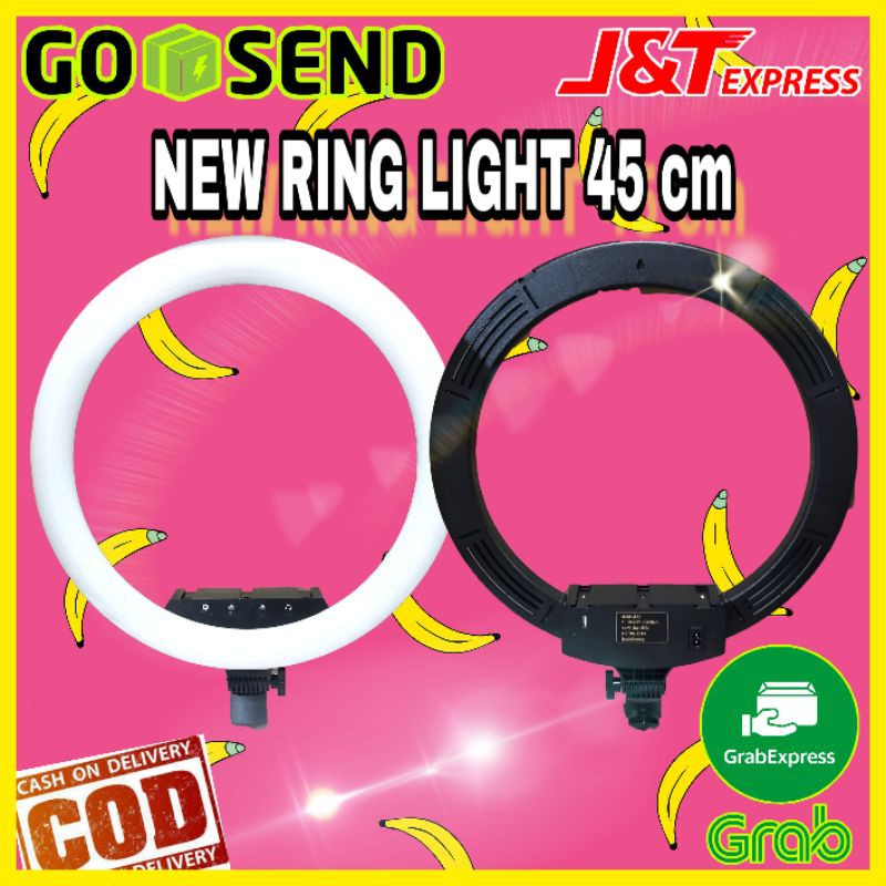 Jual RING LIGHT 45 cm LED + LAMP MUA + PHOTO STUDIO ( TERMURAH RING(04)