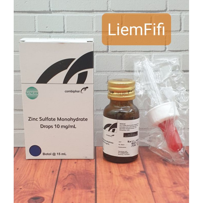 Jual Zinc Sulfate Drop 15 ml obat Diare Bayi dan Anak Shopee Indonesia