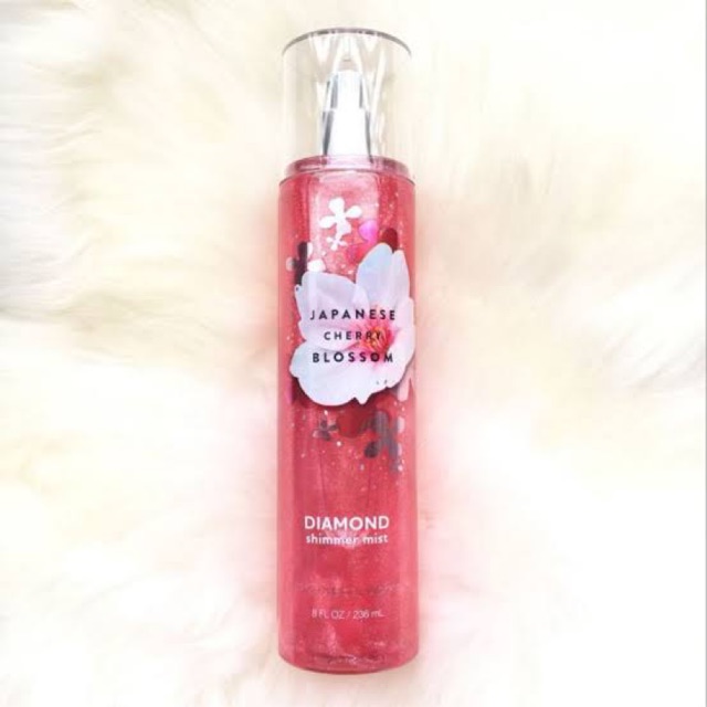 Jual Bath & body works Japanese Cherry Blossom Diamond Shimmer Mist