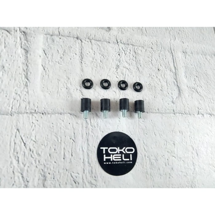 Jual d74f00v 4 Pcs M3X7+4.5 M3 Flight Control Rubber Anti Vibration