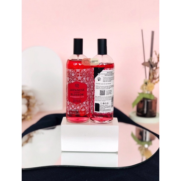 Jual The Body Shop JCB Japanese Cherry Blossom Strawberry Kiss Mist