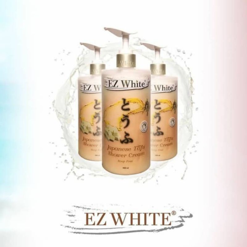 Jual EZ WHITE JAPANESE TOFU SHOWER CREAM 500ml Shopee Indonesia