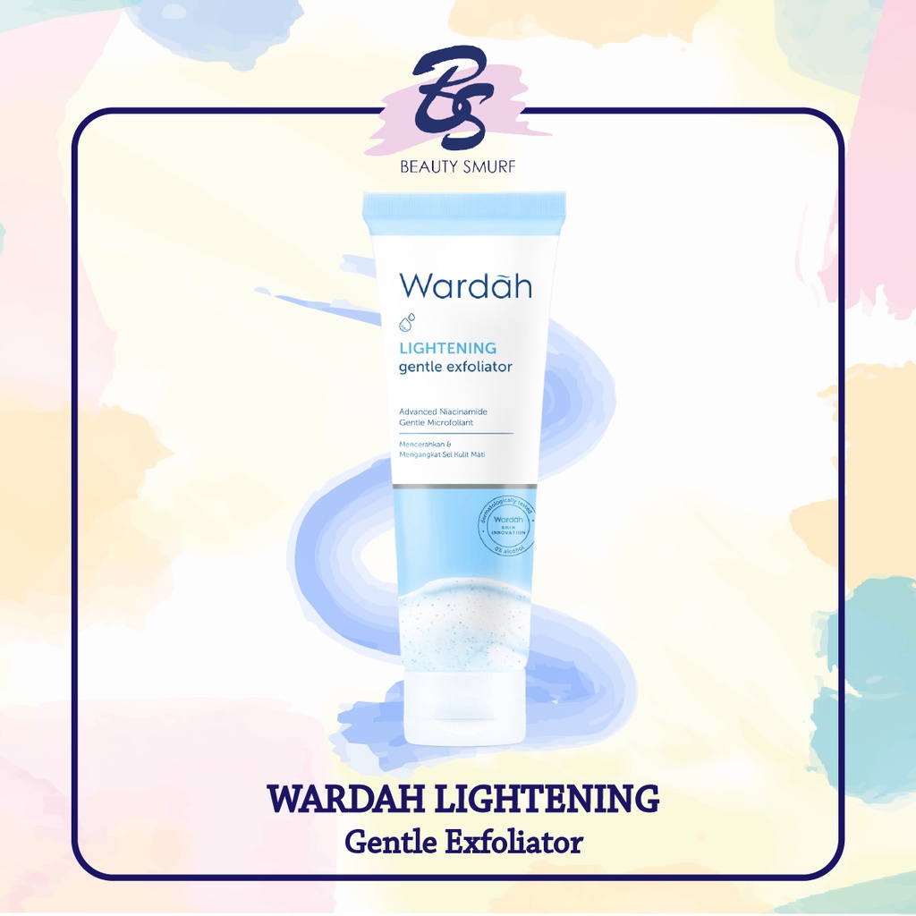 Jual WARDAH Lightening Gentle Exfoliator 50ML Shopee Indonesia
