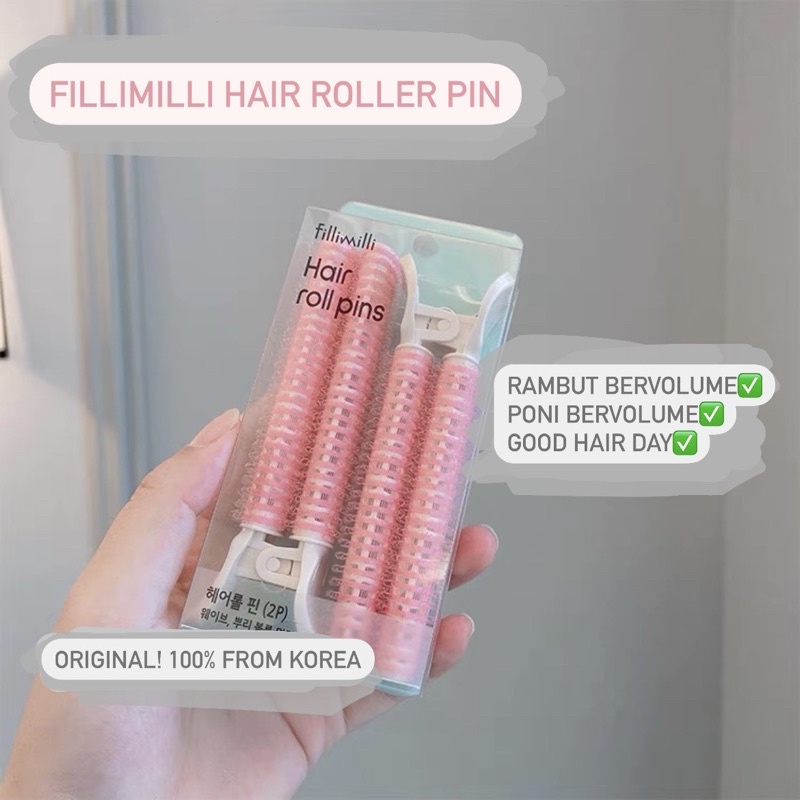 Jual Fillimilli Hair Roller Pins (2Ps) Original 100 korea Shopee