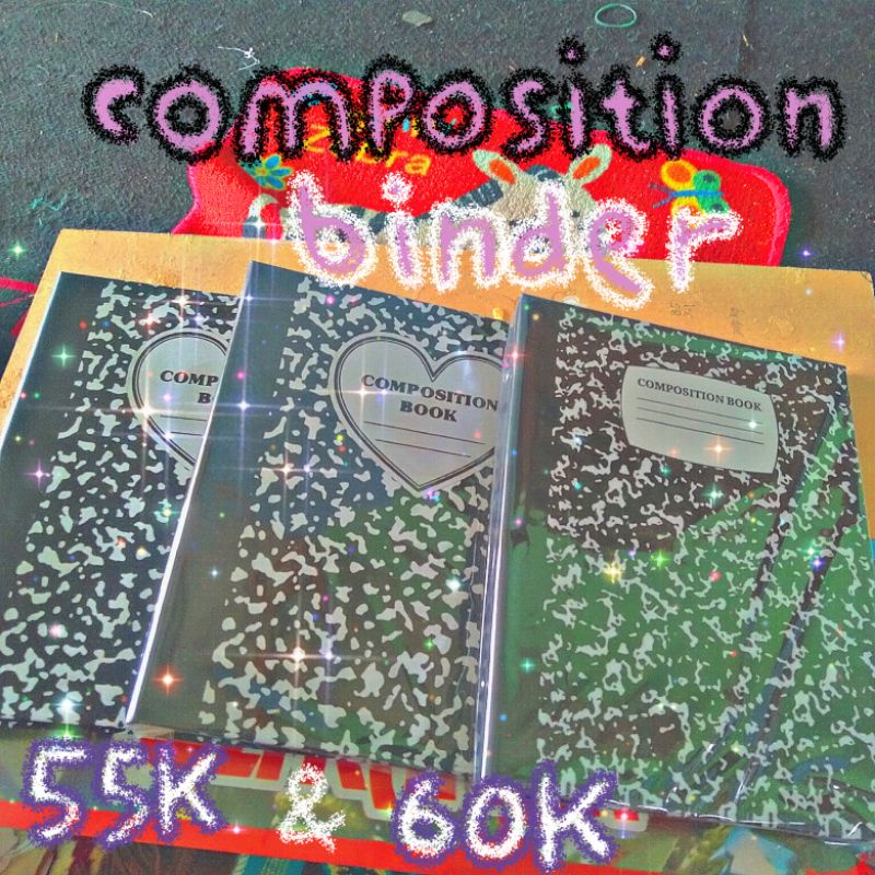 Jual Composition Binder composition book bisa custom [BACA DESKRIPSI