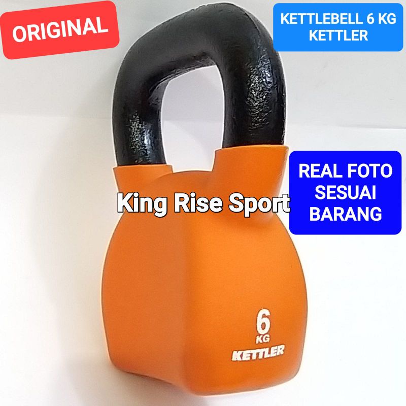Jual Kettler Kettlebell Neoprene 6 Kg Shopee Indonesia