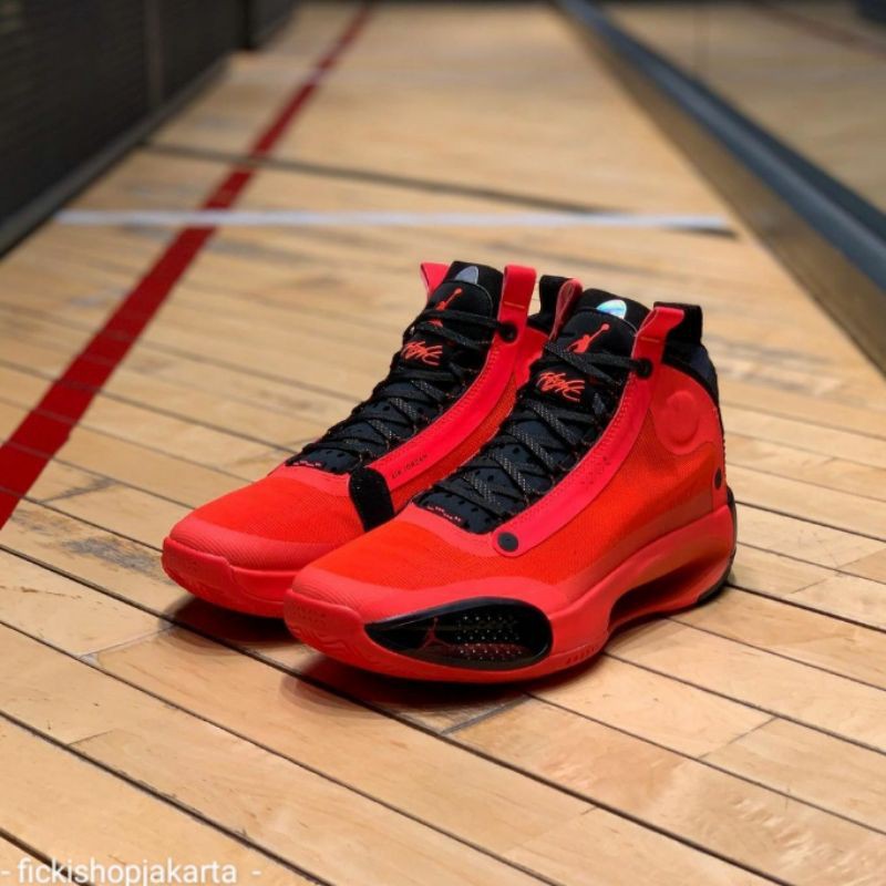 Jual SEPATU AIR JORDAN 34 RETRO INFRARED Shopee Indonesia