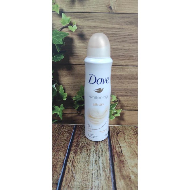 Jual DOVE DEODORANT SPRAY SILKY DRY WHITENING Shopee Indonesia