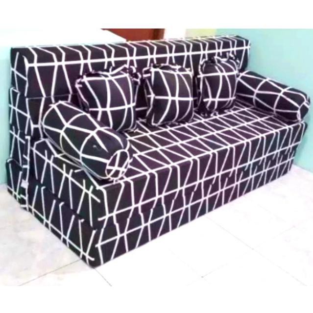 Jual Sofa Bed Inoac Original Ukuran 200 X 180 X 20 Cm Saktikar Shopee