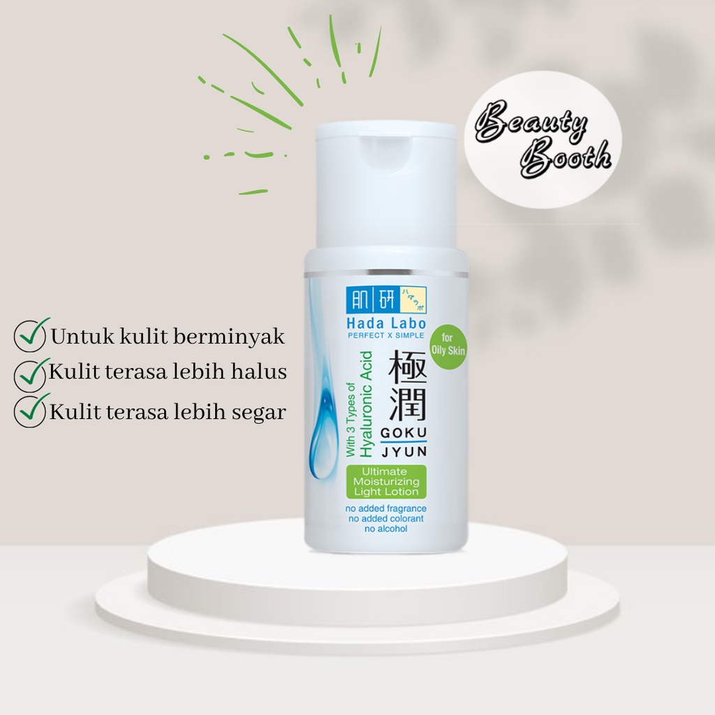 Jual HADA LABO Gokujyun Ultimate Moisturizing LIGHT LOTION 100ML (FOR