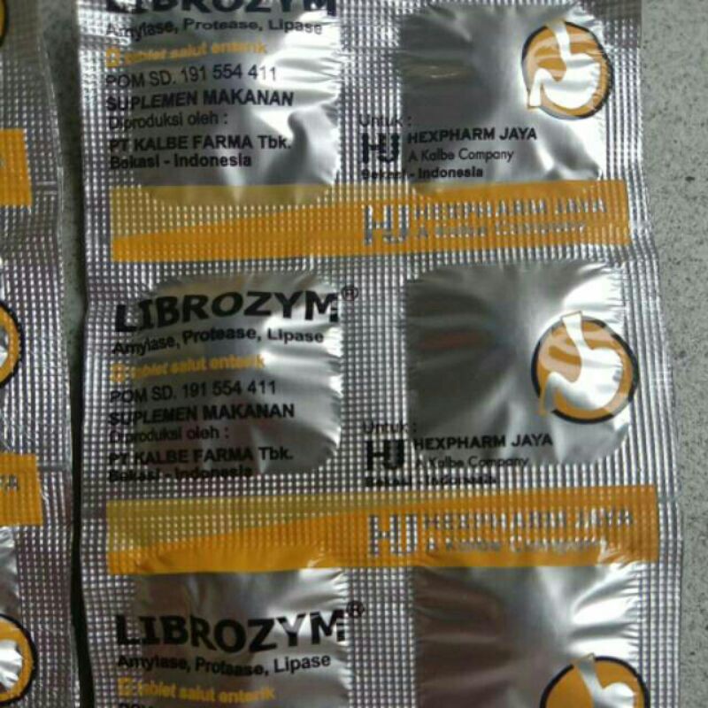 Jual LIBROZYM 1 STRIP ISI 10 TABLET Shopee Indonesia