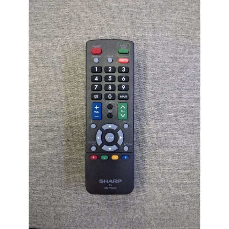 Jual REMOT REMOTE TV SHARP ORIGINAL 100 ASLI AQUOS LCD LED GB217WJN1