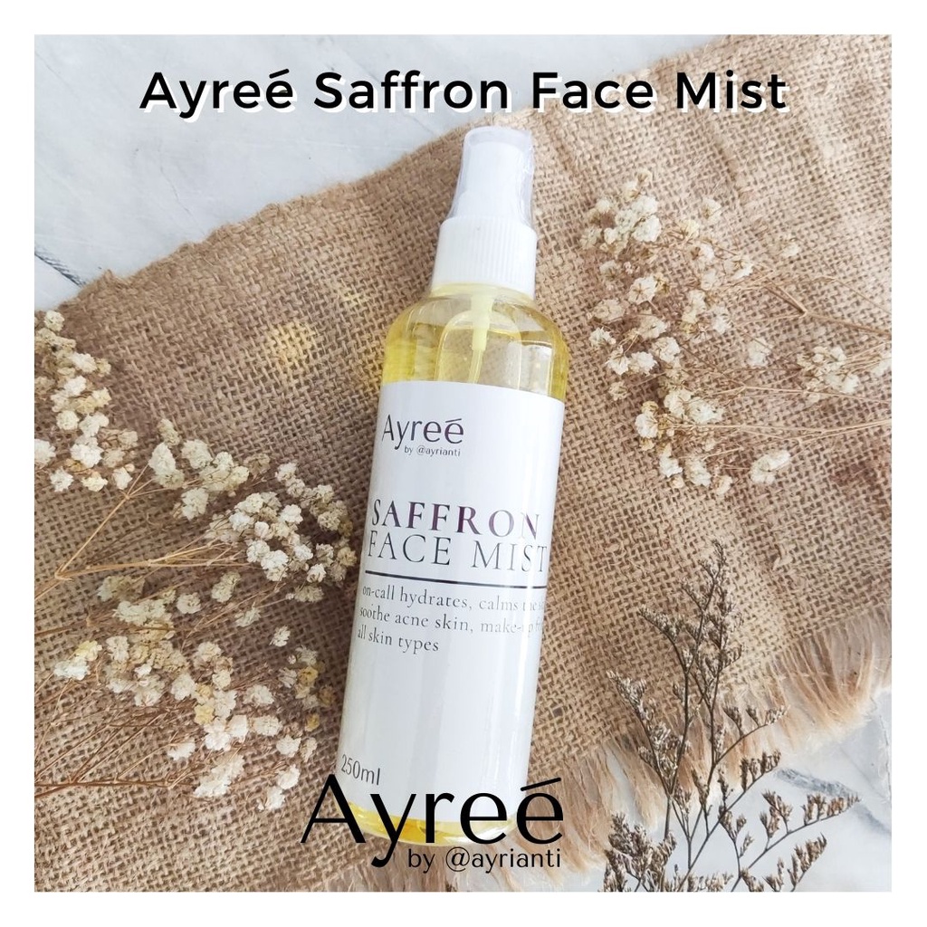 Jual Ayree Saffron Face Mist 250ml (Face Mist, Toner, Setting Spray
