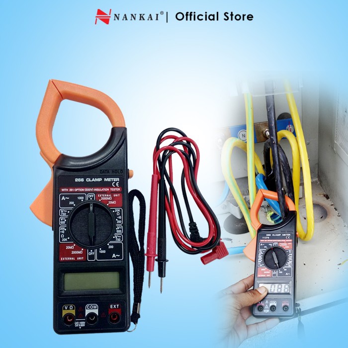 Jual CLAMP METER / TANG AMPERE DIGITAL MY266 NANKAI Shopee Indonesia
