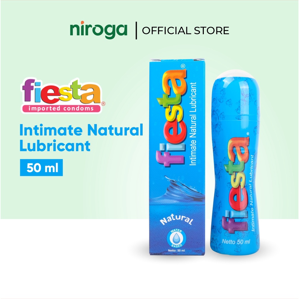 Jual FIESTA Lubricant Gel Natural Pelumas Alami 50 ml Shopee Indonesia