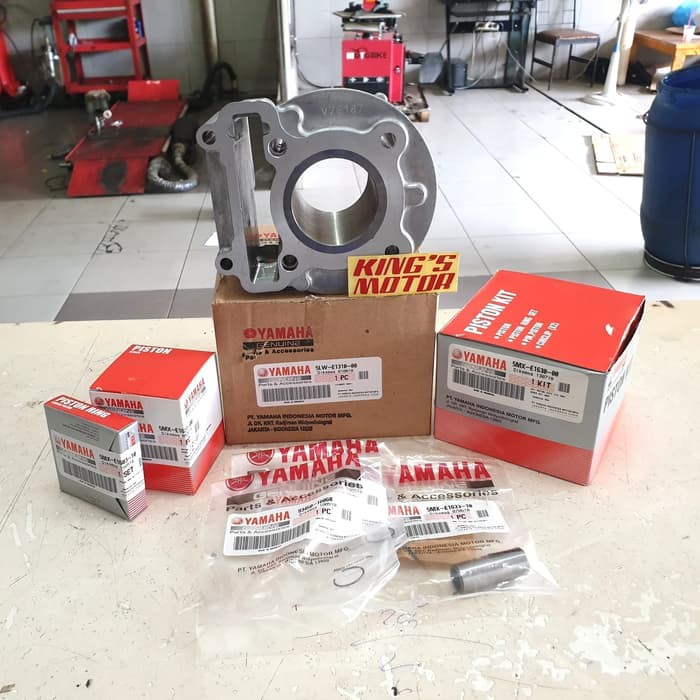 Jual (100 Original) BLOK SEHER, PISTON KIT MIO SPORTY, SMILE, SOUL, NOUVO, FINO KARBU Shopee