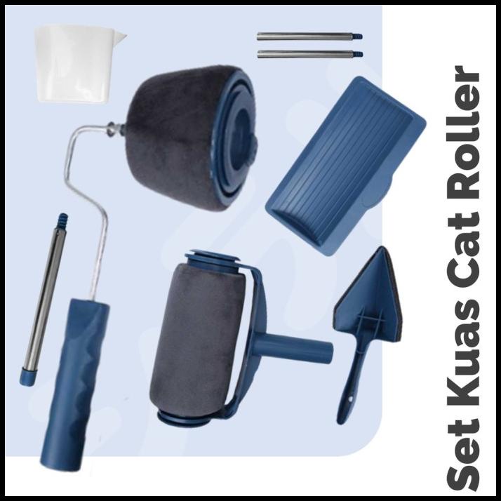 Jual Set Lengkap Kuas Cat Roll Tembok Paint Runner Pro Roller Starter