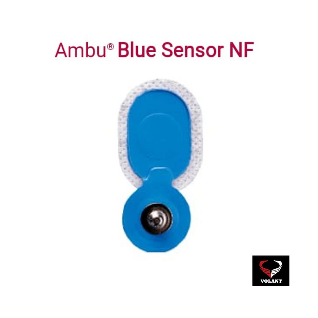 Jual BLUE SENSOR ECG ELECTRODES AMBU, NF00S/12 ANAK Shopee Indonesia